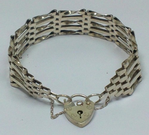 Vintage sterling silver - vintage, 5-bar