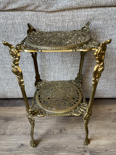 Vintage ornate french brass - ornate,