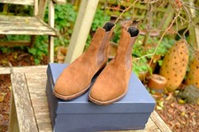 Loake Mitchum tan brown suede