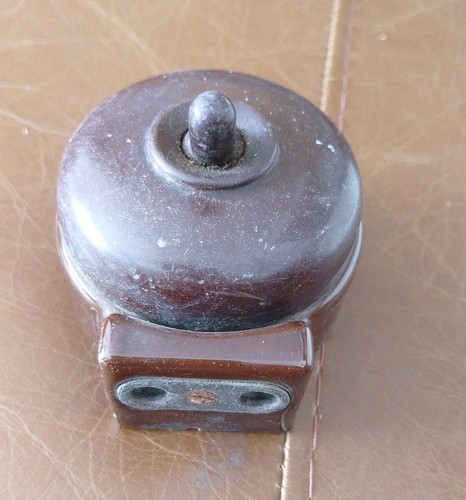 Vintage ceramic light - vintage, switch