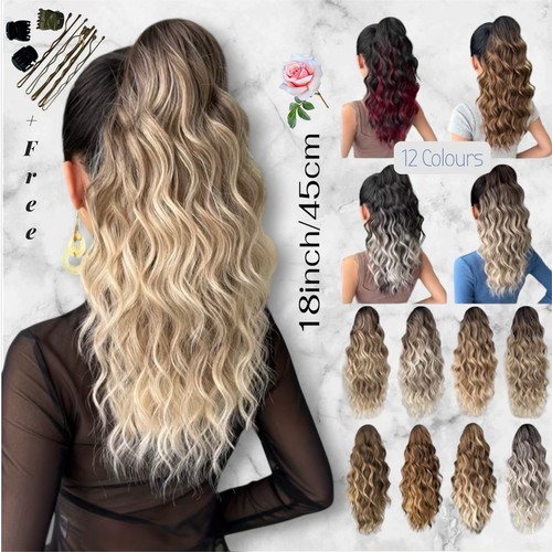Thick 150g claw clip ponytail - thick,
