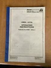 Bonser LS55SL LS77SL, Fork Truck Manual/Operating Instuctions.