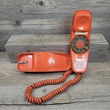 RARE Retro Vtg Orange Rotary