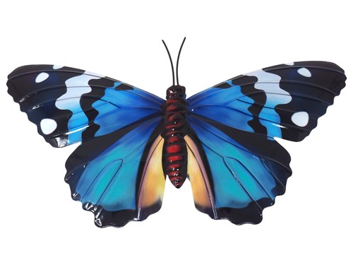 Metal butterfly garden wall - garden,
