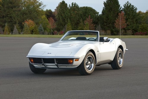 1972 corvette stingray - 1972, white