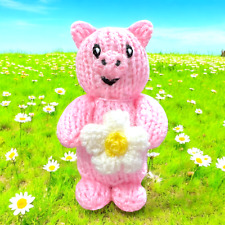 KNITTING PATTERN  - Easter Pig chocolate cover fits Creme Egg Farm Spring Animal