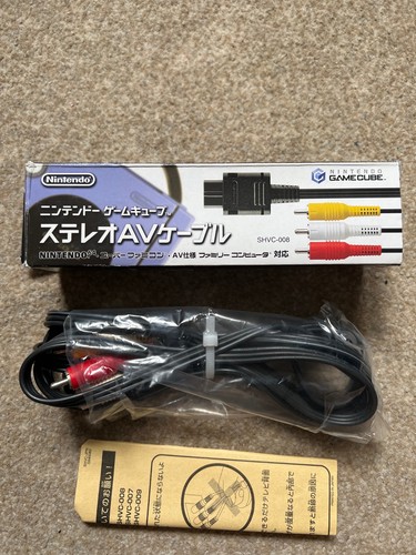 Official nintendo cable - nintendo, av