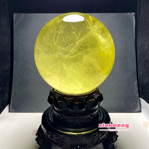 21lbtop natural citrine sphere - natural,