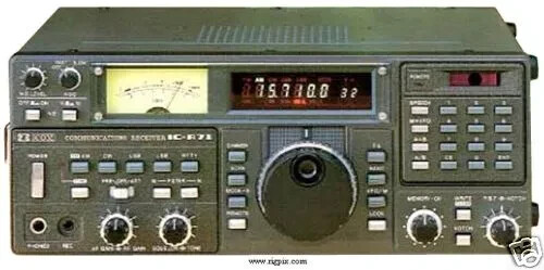 Icom r71 radio - ic-r71, hf