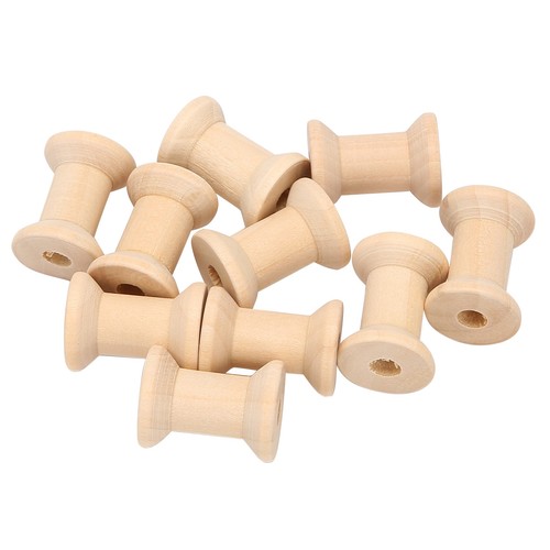 10pcs wooden empty thread - 10pcs,