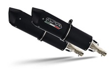 Kawasaki ZX14R Zzr 1400 2012-2016 Exhaust GPR Double Slip-on Furore Nero