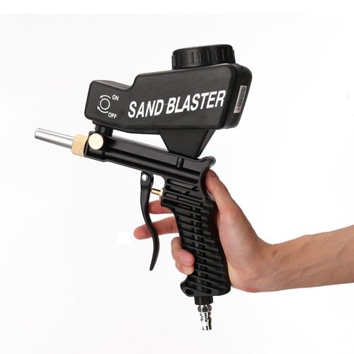 Portable gravity sandblaster - portable,