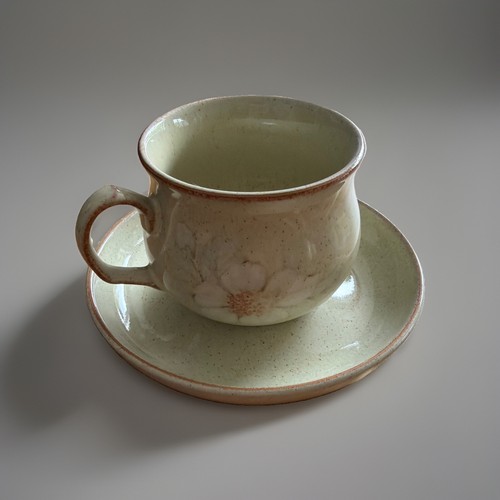 Denby daybreak cup saucer - denby,