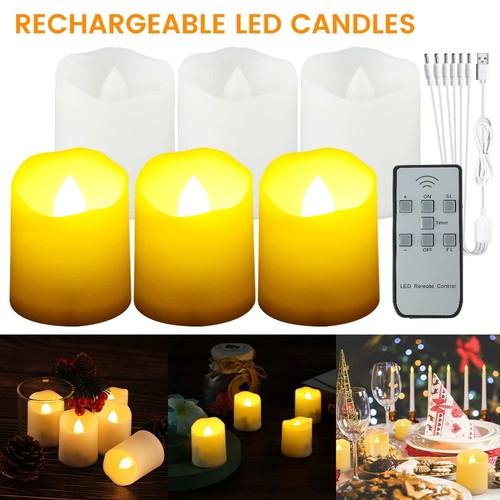 6pcs flameless led - led, candle