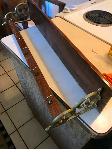 Pine plate cup rack - pine,