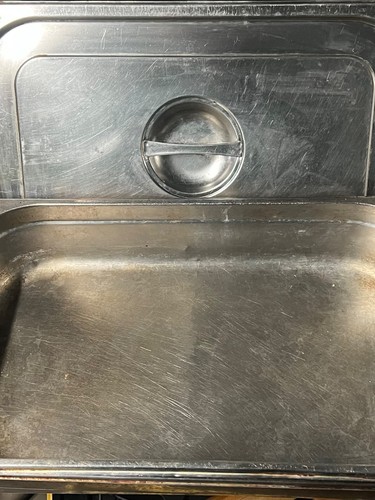 Used gastronorm pan stainless - used,