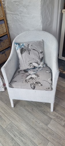 Lloyd loom armchair with - loom,