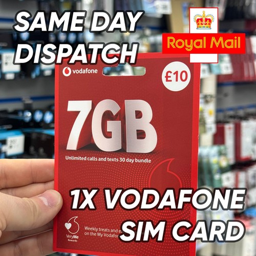 Vodafone sim card - £10,