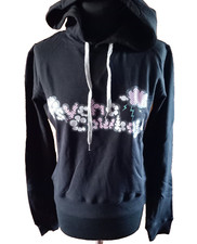 Psycho Cowboy Black Pull On Cloud Hoody  Medium  UK 10  Brand New with Tag