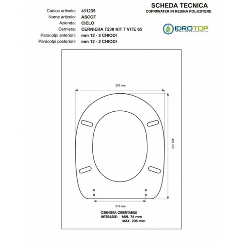 Covers water cielo ascot - cielo,