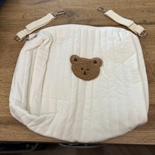 BN Small Baby Changing Nappy Bag  To Pram Teddy cream Design Gift Pretty