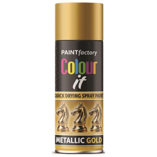 Gold metallic spray paint - gold,