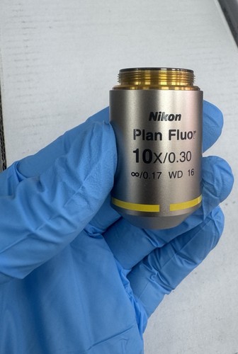 Nikon plan fluor 10x - nikon, 10x/0.30