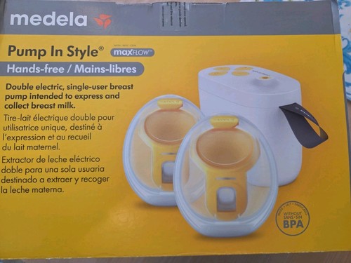 New medela pump style - in, hands