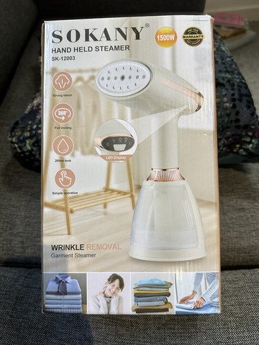 Sokany hand held steamer - held,