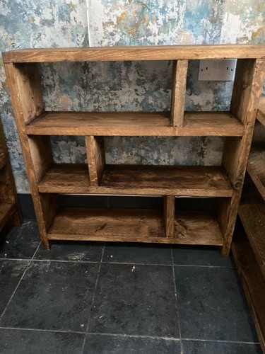 Rustic reclaimed bookcases - reclaimed,