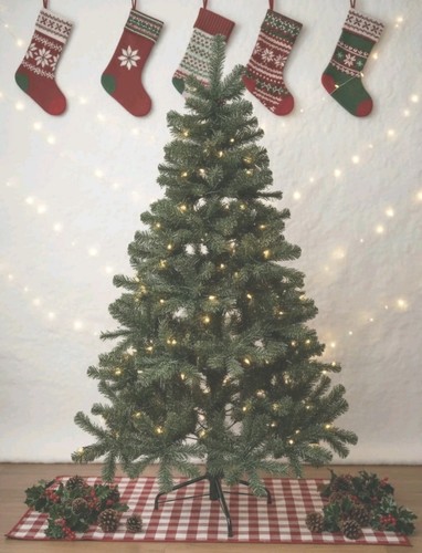 6ft winter fir green - 6ft, prelit
