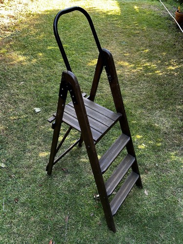 Vintage wooden folding - vintage,