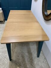 New Large Oak & Charcoal 1.75M-2.15M Extending Dining Table *Made.com Ralph*