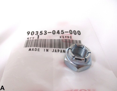 Genuine crown nut rear - crown,