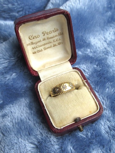 Antique 18ct gold - 18ct, diamond
