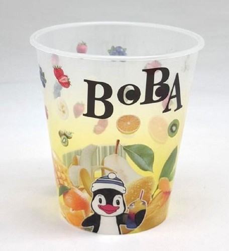 Boba slush cups bubble tea - boba, cups,bubble
