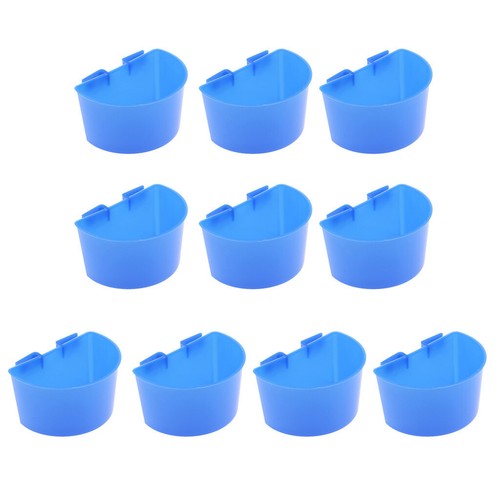 10x bird pigeon cage feeder - 10x,