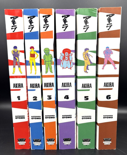 Akira manga complete box set - complete,