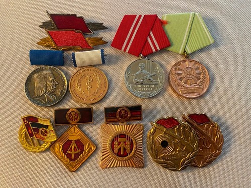 Ddr east german medals for - ddr,