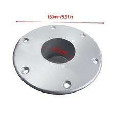 Round Concealed Table Leg Base