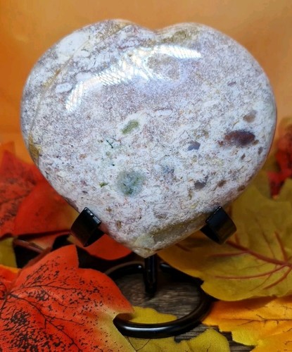 Ocean jasper heart - ocean,