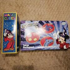 Tokyo Disneyland Tenyo Magic Cube MAGICAL 3 Trick 2 Set Japan Used