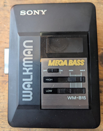 Sony walkman b15 retro - sony,