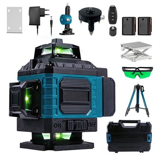 Green line laser level - 16-line,