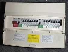 MK 15 way dual rcd 18th edition full populated plastic consumer unit/fuse board 