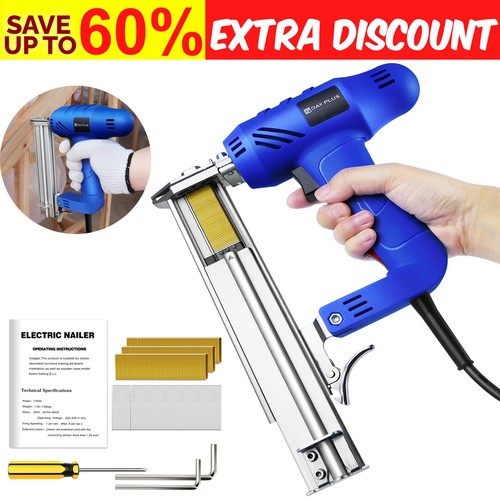 Electric nail gun tacker - gun, 2in1