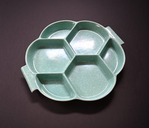 Poole pottery ice green - pottery,