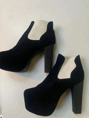 Havana last real suede - , black