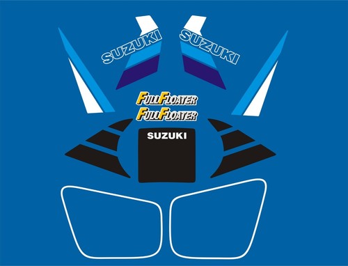 Suzuki ts50x ts80x decal kit - ts80x,