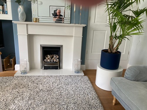 Coal effect gas - , fire